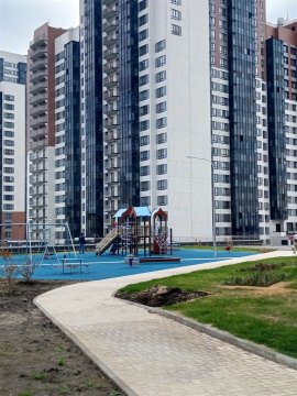 1-к квартира, 13/25 эт., 43м²