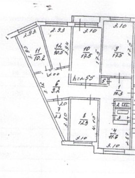 5-к квартира, 4/5 эт., 108м²